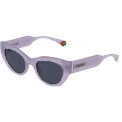 Safilo GmbH Polaroid PLD 6199/S/X Damen-Sonnenbrille Vollrand Butterfly Kunststoff-Gestell, Lila
