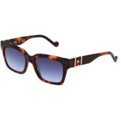 Marchon Germany GmbH Liu Jo LJ759S Unisex-Sonnenbrille Vollrand Quadratisch Kunststoff-Gestell, Havanna