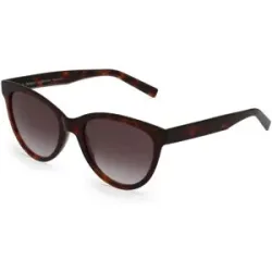 De Lotto s.r.l. Fielmann MF 019 SUN FA Damen-Sonnenbrille Vollrand Butterfly Acetat-Gestell, Havanna