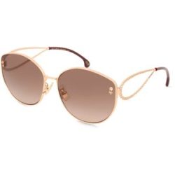Safilo GmbH Etro 0072/F/S Damen-Sonnenbrille Vollrand Cat Eye Metall-Gestell, Gold
