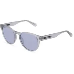 Marchon Germany GmbH Calvin Klein Jeans CKJ22609S Unisex-Sonnenbrille Vollrand Panto Kunststoff-Gestell, Grau