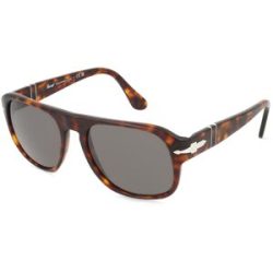 Luxottica Fashion Brillen Vertriebs GmbH Persol 0PO3310S JEAN Unisex-Sonnenbrille Vollrand Quadratisch Acetat-Gestell, Havanna