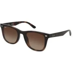 Luxottica Fashion Brillen Vertriebs GmbH Ray-Ban RB4420 Unisex-Sonnenbrille Vollrand Quadratisch Kunststoff-Gestell, Havanna