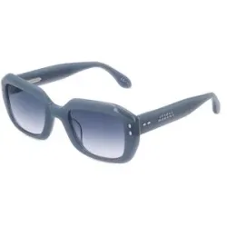 Safilo GmbH Isabel Marant IM 0108/G/S Damen-Sonnenbrille Vollrand Quadratisch Acetat-Gestell, Blau