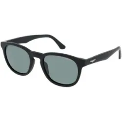 DE RIGO Vision D.A.CH. GmbH Police SPLP22E Herren-Sonnenbrille Vollrand Panto Kunststoff-Gestell, Schwarz
