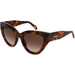 DE RIGO Vision D.A.CH. GmbH Just Cavalli SJC143 Damen-Sonnenbrille Vollrand Cat Eye Kunststoff-Gestell, Havanna