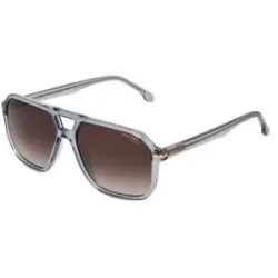 Safilo SpA Carrera 302/S Herren-Sonnenbrille Vollrand Pilot Kunststoff-Gestell, Grau