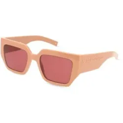 Marchon Germany GmbH Karl Lagerfeld KL6166S Unisex-Sonnenbrille Vollrand Quadratisch Kunststoff-Gestell, Beige