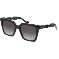 Marchon Germany GmbH Liu Jo LJ779S Unisex-Sonnenbrille Vollrand Quadratisch Kunststoff-Gestell, Schwarz