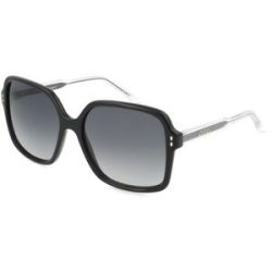 Safilo GmbH Isabel Marant IM 0215/S Damen-Sonnenbrille Vollrand Quadratisch Acetat-Gestell, Schwarz