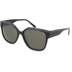 Charmant GmbH Europe Esprit ET40124 Damen-Sonnenbrille Vollrand Quadratisch Acetat-Gestell, Schwarz
