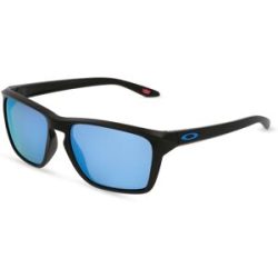 Luxottica Fashion Brillen Vertriebs GmbH Oakley OO9448 SYLAS Herren-Sonnenbrille Vollrand Eckig Kunststoff-Gestell, Schwarz