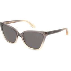 Marchon Germany GmbH Calvin Klein CK24507S Unisex-Sonnenbrille Vollrand Butterfly Acetat Spritzguss-Gestell, Grau