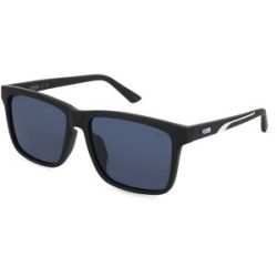 Kering Eyewear Spa Puma PU0479SA Unisex-Sonnenbrille Vollrand Quadratisch Acetat Spritzguss-Gestell, Schwarz