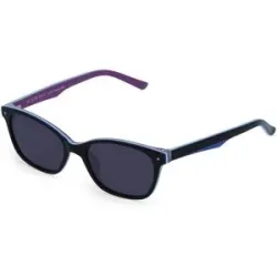 Wenzhou Olive Optical Co., Ltd Fielmann OL 001 SUN CL Jugend-Sonnenbrille Vollrand Quadratisch Acetat-Gestell, Schwarz