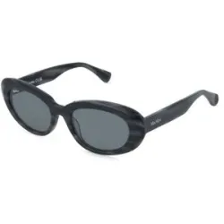 Marcolin Deutschland GmbH Max Mara MM0196 Damen-Sonnenbrille Vollrand Oval Acetat-Gestell, Braun