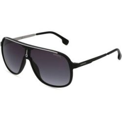 Safilo GmbH Carrera 1007/S Damen-Sonnenbrille Vollrand Quadratisch Kunststoff-Gestell, Schwarz