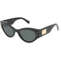 Luxottica Fashion Brillen Vertriebs GmbH Dolce&Gabbana DG4480 Damen-Sonnenbrille Vollrand Butterfly Acetat-Gestell, Schwarz