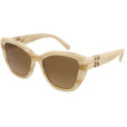 Luxottica Fashion Brillen Vertriebs GmbH Polo by Ralph Lauren RL8216U Damen-Sonnenbrille Vollrand Butterfly Acetat-Gestell, Beige