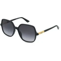 Kering Eyewear Spa Chloé CH0362S Damen-Sonnenbrille Vollrand Geometrisch Acetat-Gestell, Schwarz