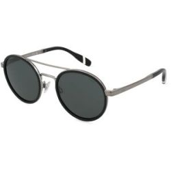 Luxottica Fashion Brillen Vertriebs GmbH Polo Ralph Lauren 0PH3150 Herren-Sonnenbrille Vollrand Rund Metall-Gestell, Schwarz
