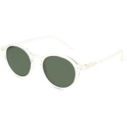 Optim OKIDOKI SAMMY SUN Unisex-Sonnenbrille Vollrand Panto Kunststoff-Gestell, Transparent