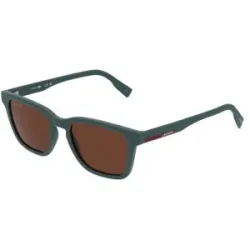 Marchon Germany GmbH Lacoste L987S Unisex-Sonnenbrille Vollrand Quadratisch Kunststoff-Gestell, Grün