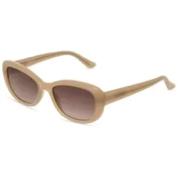 Eyestar Limited (China) Fielmann MI 042 SUN FA Damen-Sonnenbrille Vollrand Butterfly Acetat-Gestell, Beige
