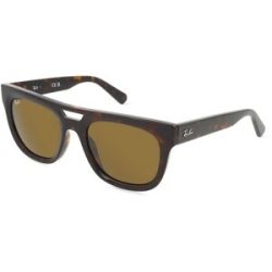 Luxottica Fashion Brillen Vertriebs GmbH Ray-Ban RB4426 PHIL Unisex-Sonnenbrille Vollrand Quadratisch Acetat-Gestell, Havanna