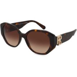 Luxottica Fashion Brillen Vertriebs GmbH Polo Ralph Lauren 0RL8220 Damen-Sonnenbrille Vollrand Butterfly Acetat-Gestell, Braun