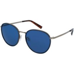 Charmant GmbH Europe Esprit 40100 Damen-Sonnenbrille Vollrand Panto Nickelsilber-Gestell, Blau