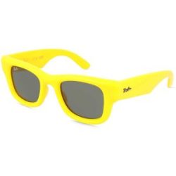 Luxottica Fashion Brillen Vertriebs GmbH Ray-Ban RB4940WAYFARER PUFFER Unisex-Sonnenbrille Vollrand Quadratisch Kunststoff-Gestell, Gelb