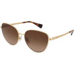 Luxottica Fashion Brillen Vertriebs GmbH Ralph RA4144 Damen-Sonnenbrille Vollrand Butterfly Metall-Gestell, Gold
