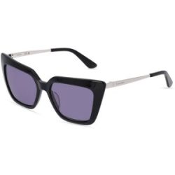 Marchon Germany GmbH Calvin Klein CK22516S Unisex-Sonnenbrille Vollrand Butterfly Kunststoff-Gestell, Schwarz