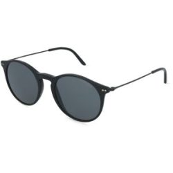 Luxottica Fashion Brillen Vertriebs GmbH Giorgio Armani AR8121 Herren-Sonnenbrille Vollrand Panto Acetat-Gestell, Schwarz