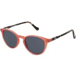 NEWAY Killine (Macao Commercial Offshore) Lt Fielmann JIL 032 SUN FLEX CL Jugend-Sonnenbrille Vollrand Panto Acetat Spritzguss-Gestell, Pink