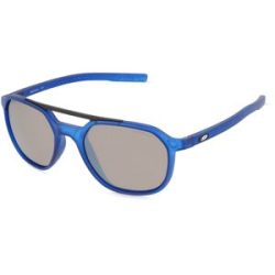 Julbo SLACK Unisex-Sonnenbrille Vollrand Rund Kunststoff-Gestell, Blau