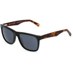 BoDe Design Vertriebs GmbH Botaniq 7015 Herren-Sonnenbrille Vollrand Quadratisch Acetat-Gestell, Schwarz