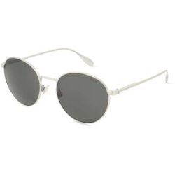 Luxottica Fashion Brillen Vertriebs GmbH Polo Ralph Lauren 0PH3158 Herren-Sonnenbrille Vollrand Rund Metall-Gestell, Silber