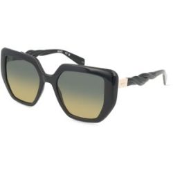 Marchon Germany GmbH Liu Jo LJ788S Unisex-Sonnenbrille Vollrand Quadratisch Kunststoff-Gestell, Schwarz