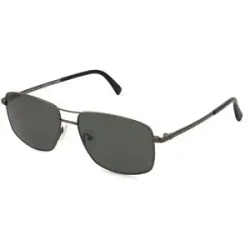 Zhangzhou Agilton Optical Co., Ltd. Fielmann MC 563 SUN CL KARL Herren-Sonnenbrille Vollrand Quadratisch Edelstahl-Gestell, Grau