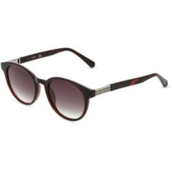 Marcolin Deutschland GmbH Guess GU00040 Unisex-Sonnenbrille Vollrand Panto Kunststoff-Gestell, Havanna