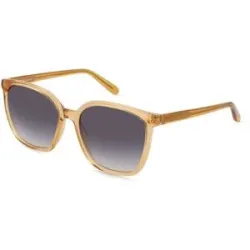 Wenzhou Lidong Optical Manufacture Co., Ltd. Fielmann LD 054 SUN FA HELENA Damen-Sonnenbrille Vollrand Quadratisch Acetat Spritzguss-Gestell, Gelb