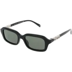 Kering Eyewear Spa Gucci GG2152S Damen-Sonnenbrille Vollrand Eckig Acetat-Gestell, Schwarz