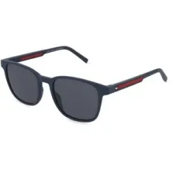Safilo GmbH Tommy Hilfiger TH 2202/S Herren-Sonnenbrille Vollrand Eckig Kunststoff-Gestell, Blau