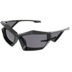 Thélios Givenchy GV40049U Herren-Sonnenbrille Vollrand Geometrisch Kunststoff-Gestell, Schwarz