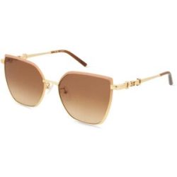DE RIGO Vision D.A.CH. GmbH Escada SESF46 Damen-Sonnenbrille Vollrand Cat Eye Metall-Gestell, Gold