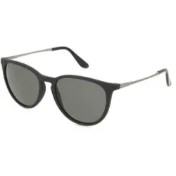 Suncute Industries Co., Ltd. Fielmann MC 567 SUN FA FRANCIS Unisex-Sonnenbrille Vollrand Panto Propionat-Gestell, Schwarz