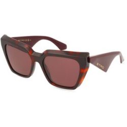 Safilo GmbH Etro 0076/S Damen-Sonnenbrille Vollrand Eckig Acetat-Gestell, Schwarz
