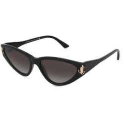 Luxottica Fashion Brillen Vertriebs GmbH Jimmy Choo 0JC5019 Damen-Sonnenbrille Vollrand Cat Eye Acetat-Gestell, Schwarz